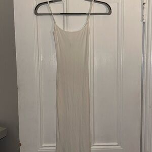 Skims Soft Long Lounge Slip Dress